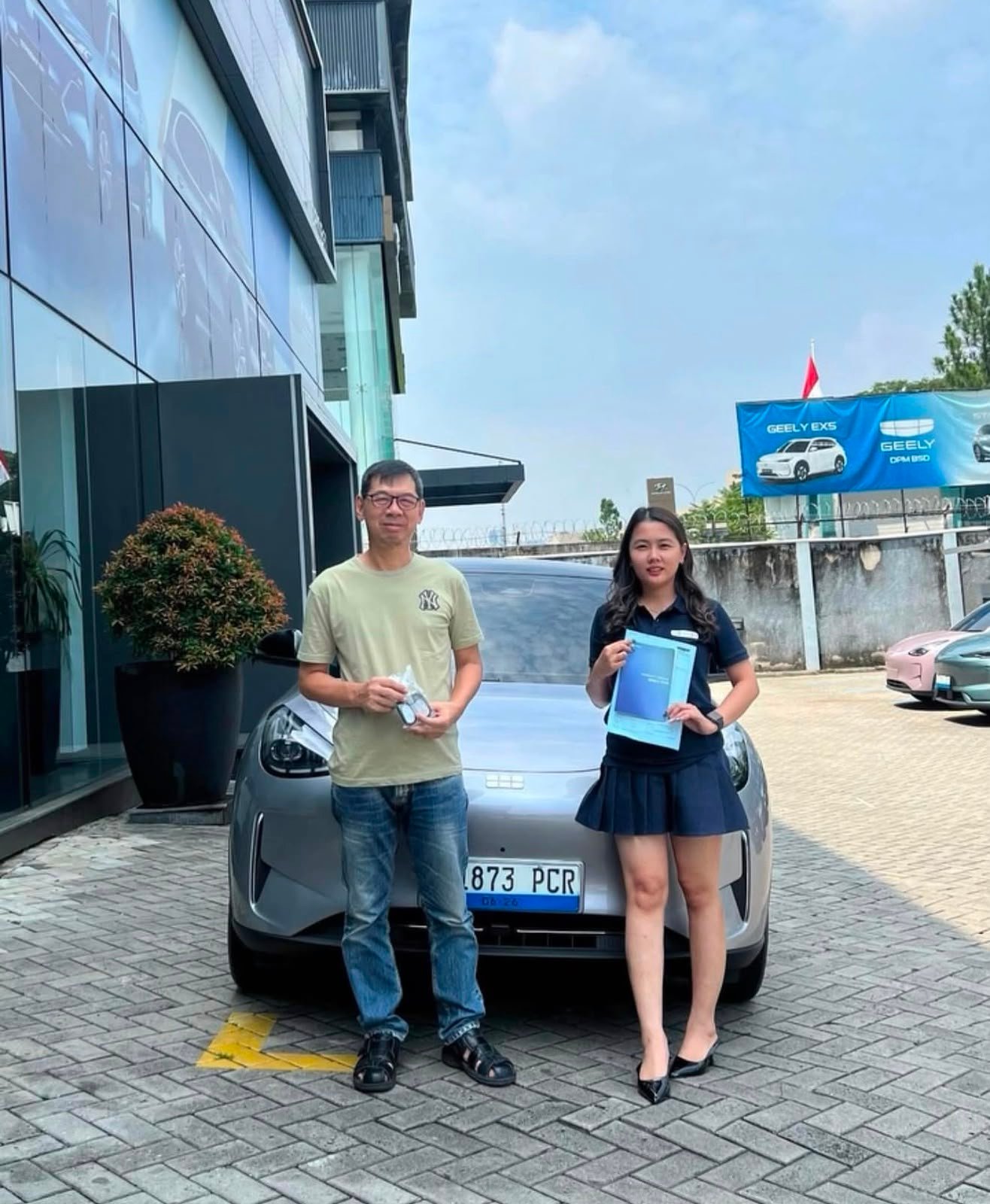 Customer Geely BSD 6