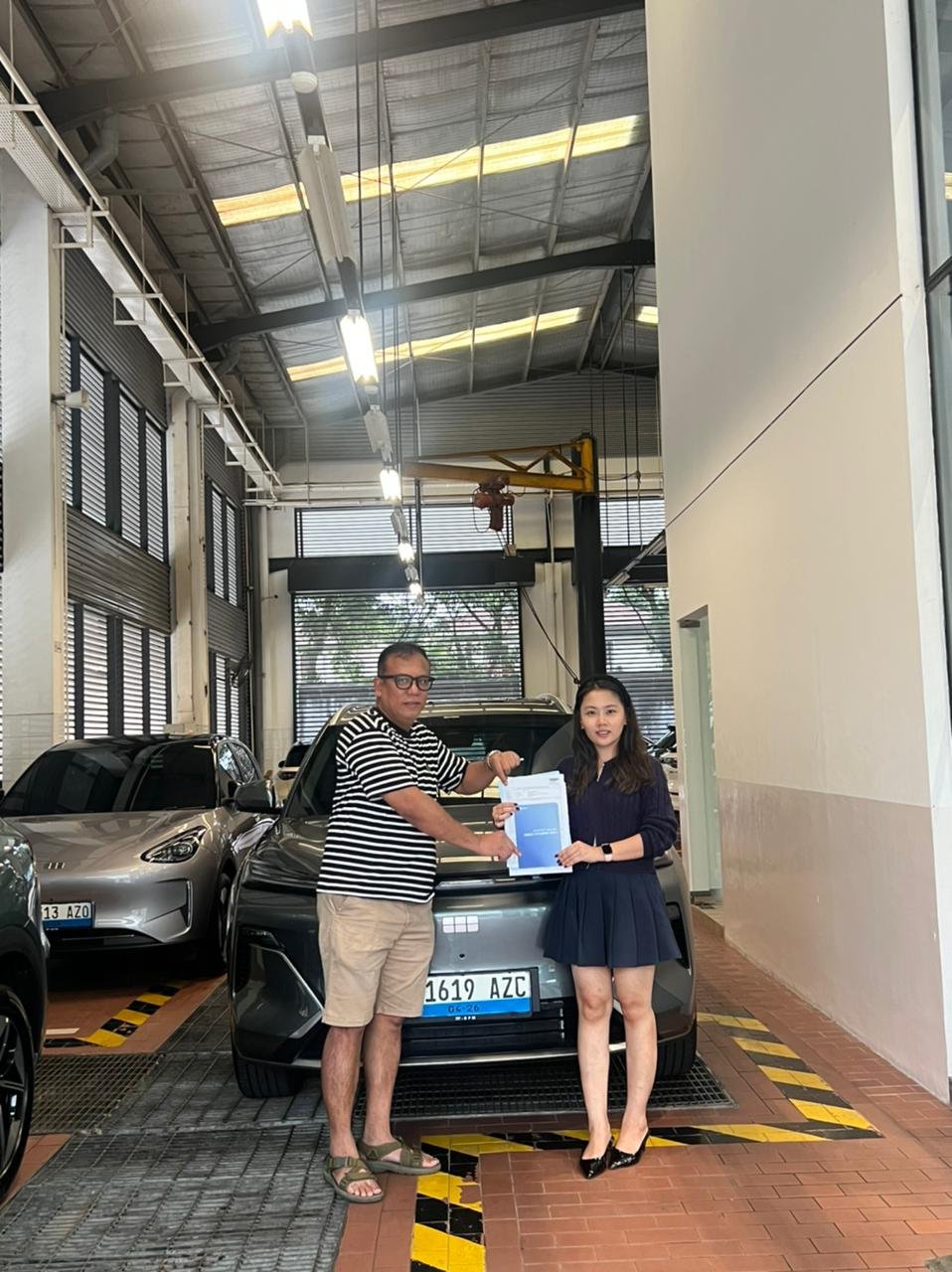 Customer Geely BSD 14